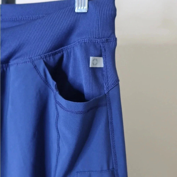 Cherokee Infinity Rib Knit Drawstring Waist Scrub Pant - Picture 7 of 12